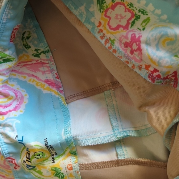 Ikbul UPF 50+ Sharon Seafoam Paisley Floral Golf Outdoors Ankle Pants NWT 4 - Picture 13 of 16